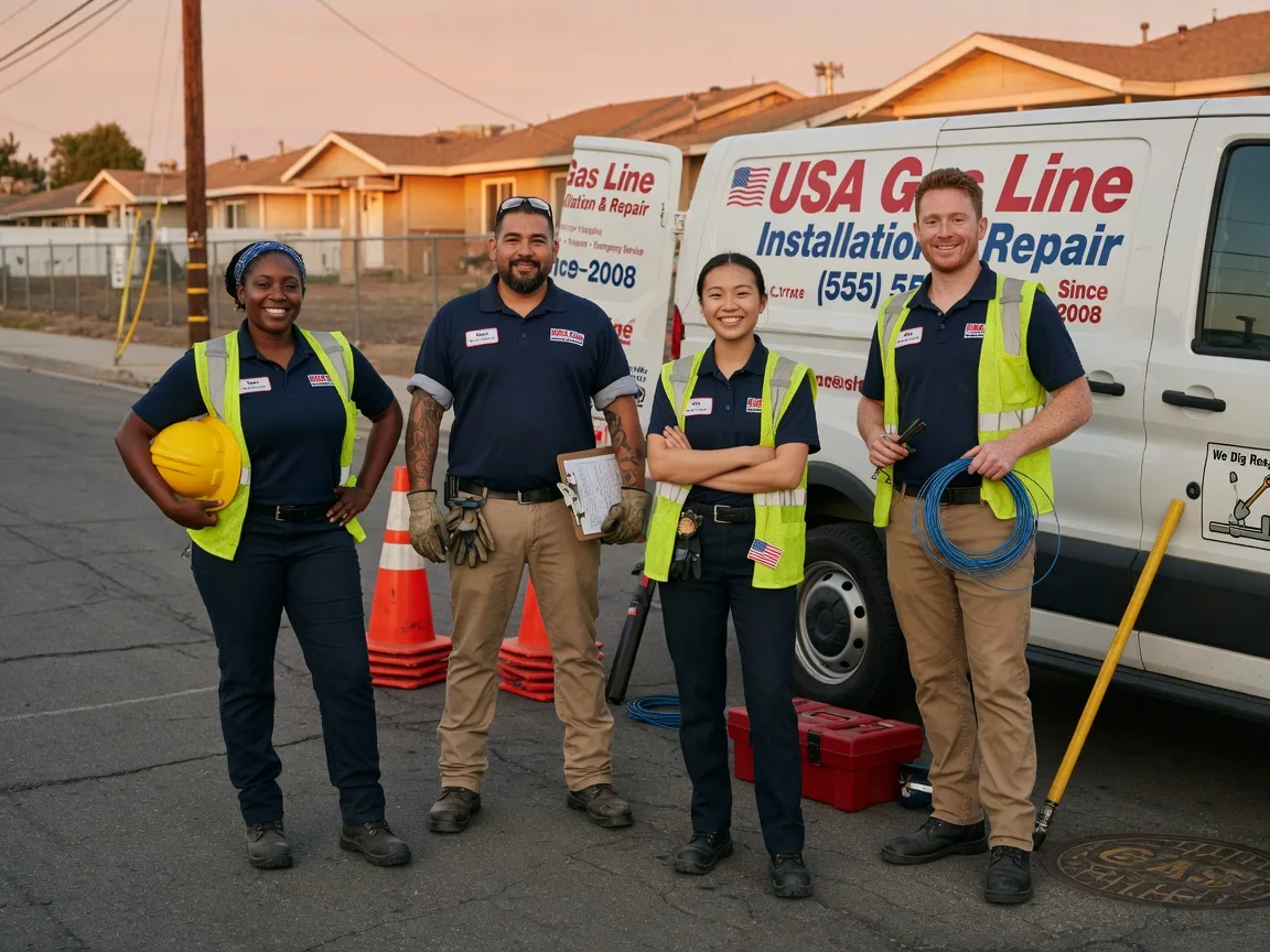 Gas Line Installation company in Barton, OH